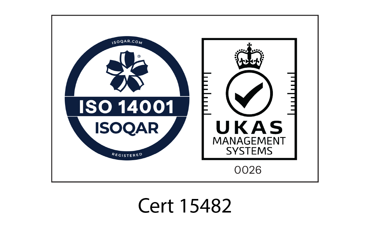 ISO 14001 certification logo