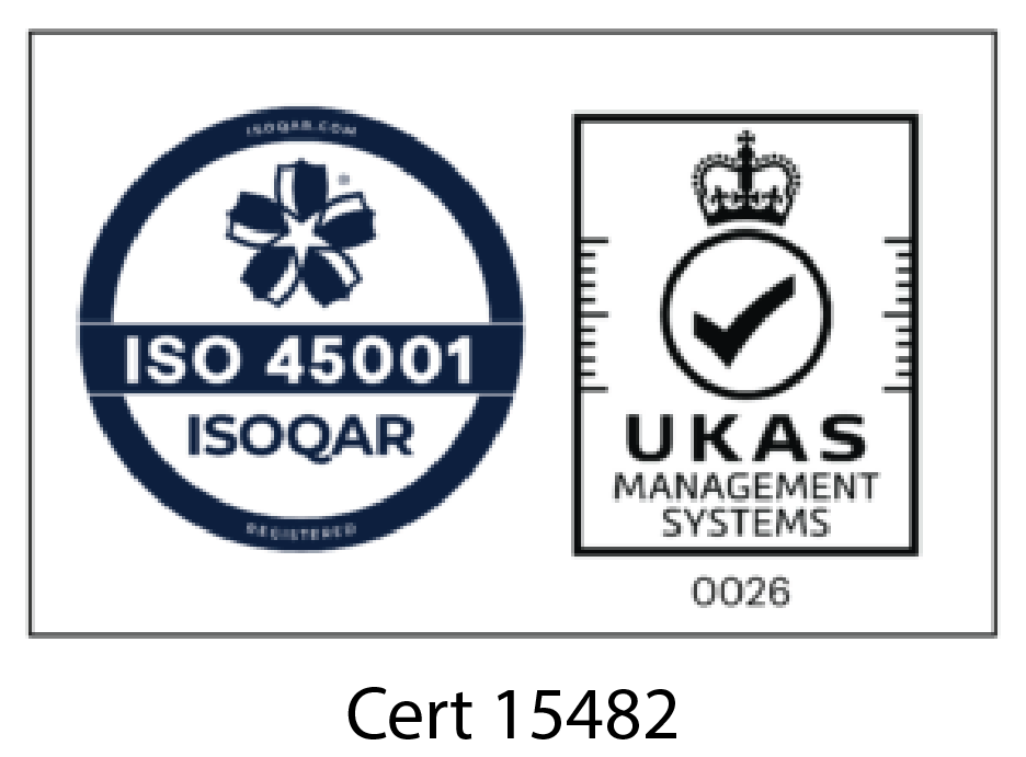 ISO 45001 certification logo