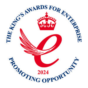 King’s Award Enterprise certification logo